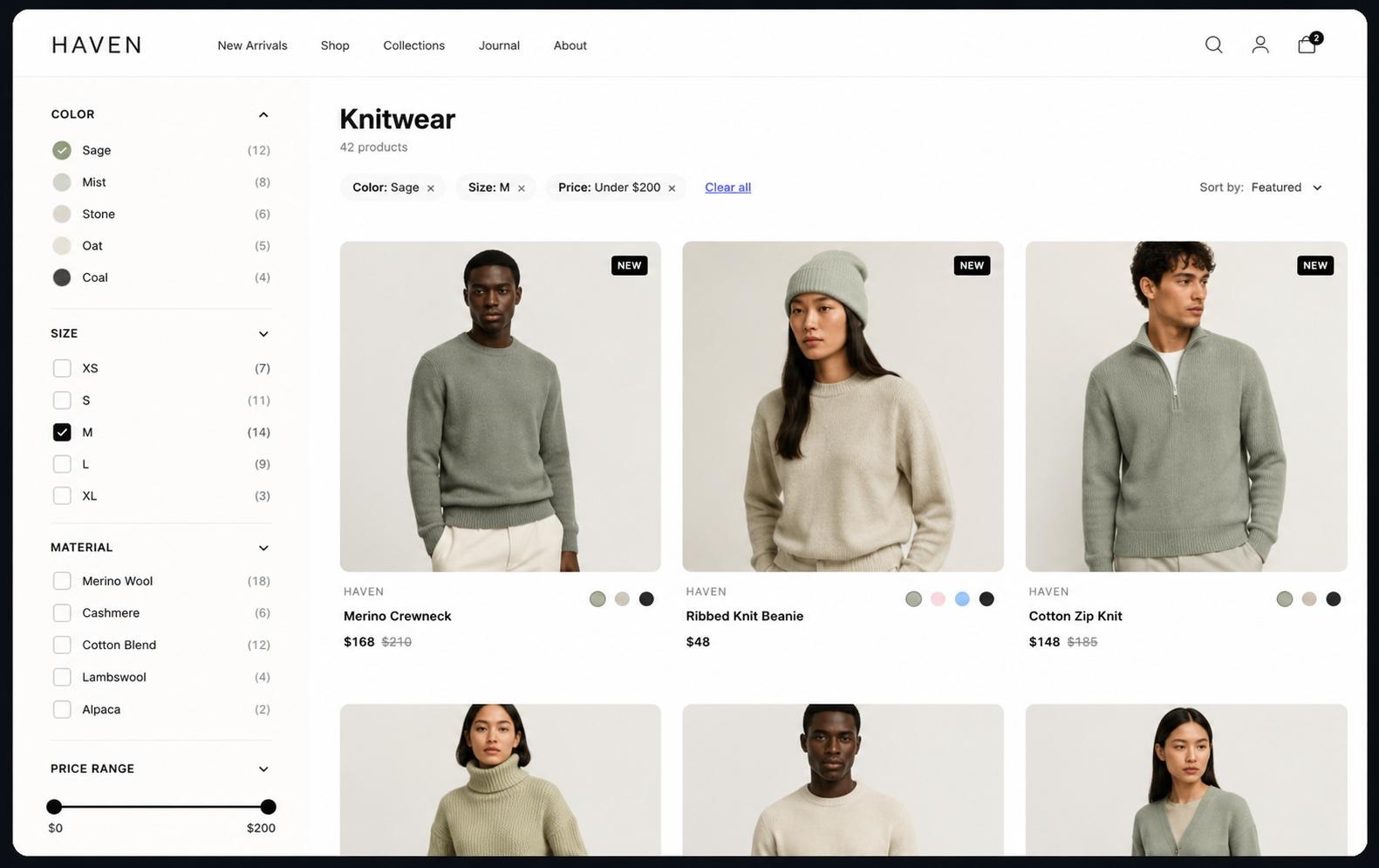 Advanced Collection Filters preview